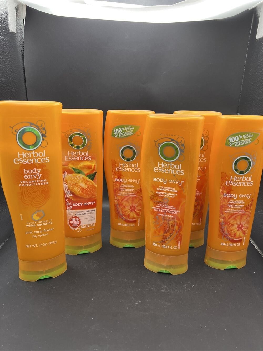 6 Herbal Essences Body Envy Volumizing Conditioner 10.1oz & 1- 12oz Revitalisant